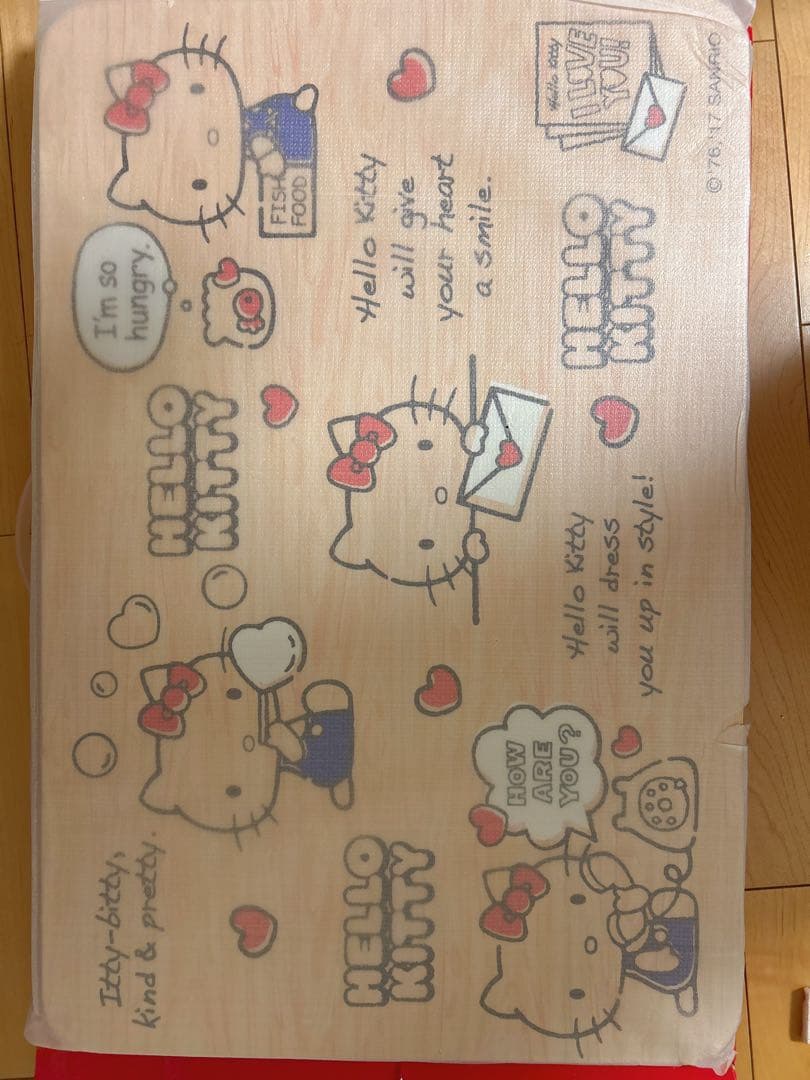 希少レトロハローキティ折りたたみテーブル