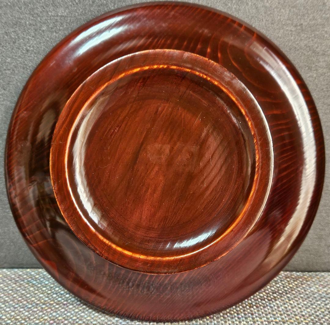 加賀漆器【老舗】金城萬茂 製 銀彩蒔絵 竹内栖鳳蒔絵 富士の図 菓子器