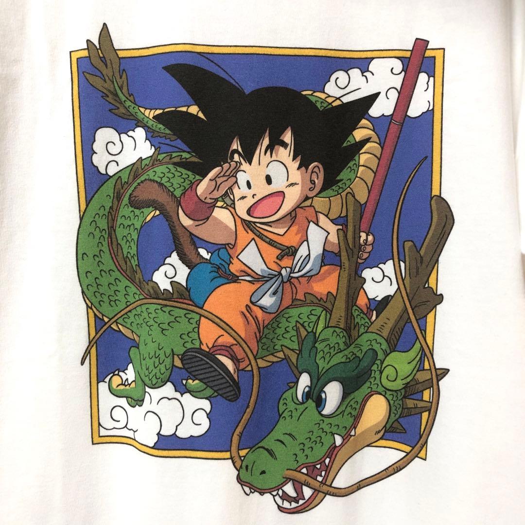 ドラゴンボール】 孫悟空 シェンロン 鳥山明 Tシャツ Lサイズ - メルカリ