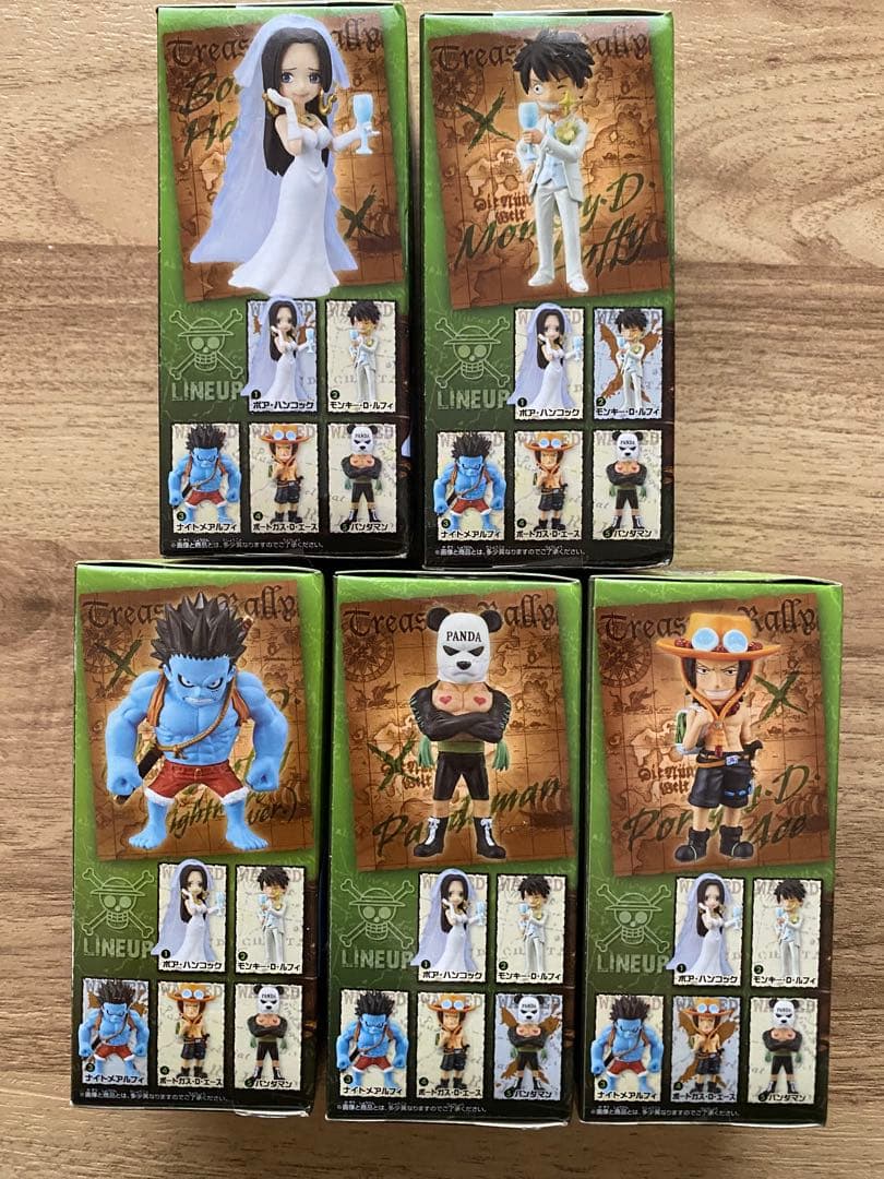 WCF ワンピース-トレジャーラリーIII- パンダマンver. 全5種