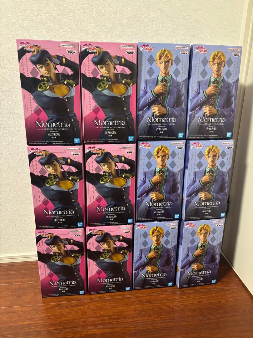 ジョジョの奇妙な冒険 Mometria 東方仗助 吉良吉影 フィギュア　12体