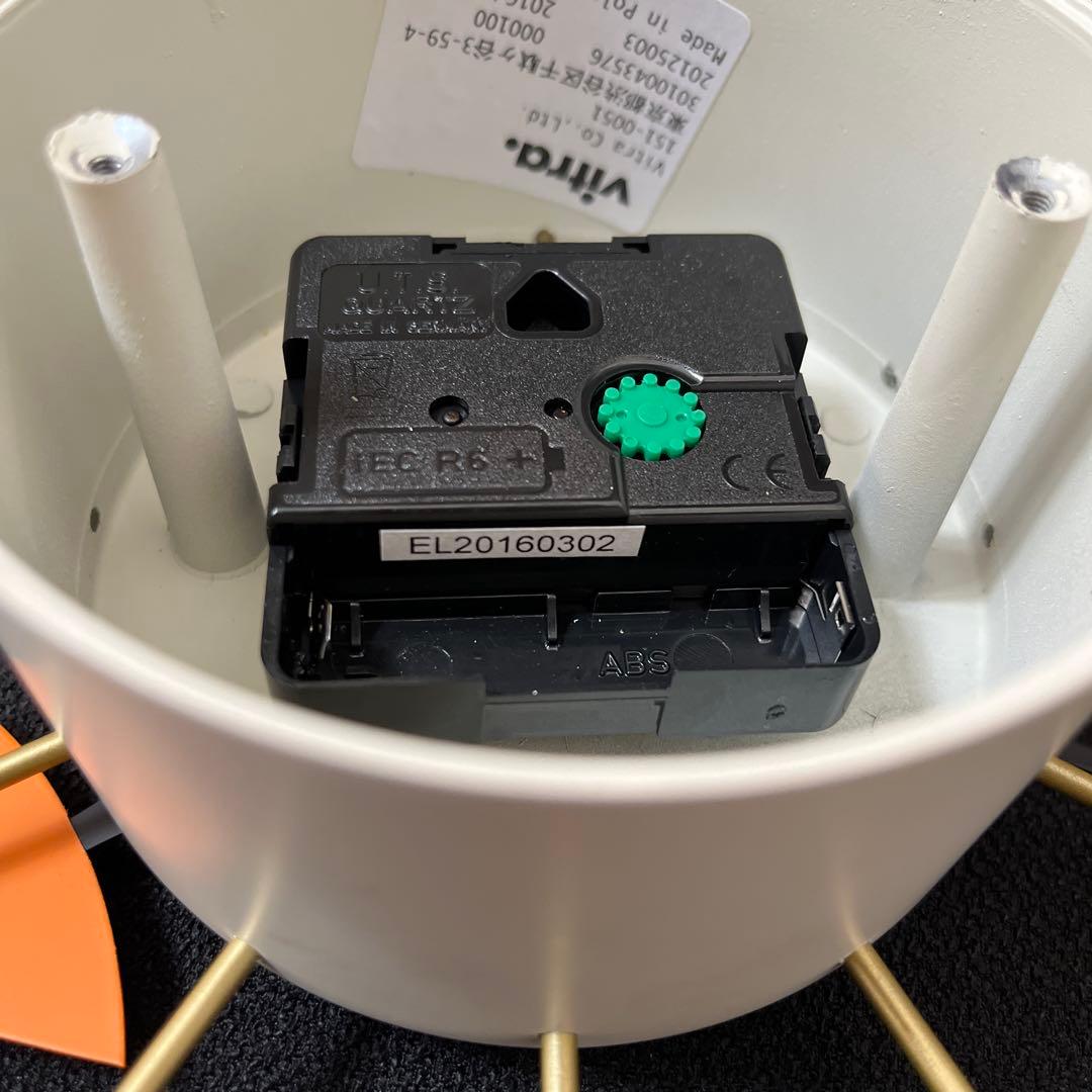 【Vitra】時計 ジョージネルソン ボールクロック マルチカラー 訳あり