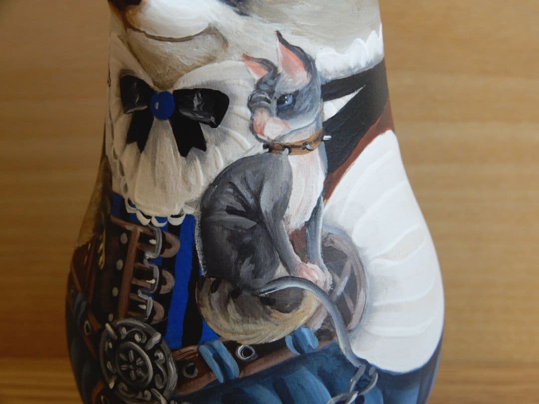 スヴェトラーナ・ニコラエヴァ　単体人形ペア　～ミーアキャット～　マトリョーシカ