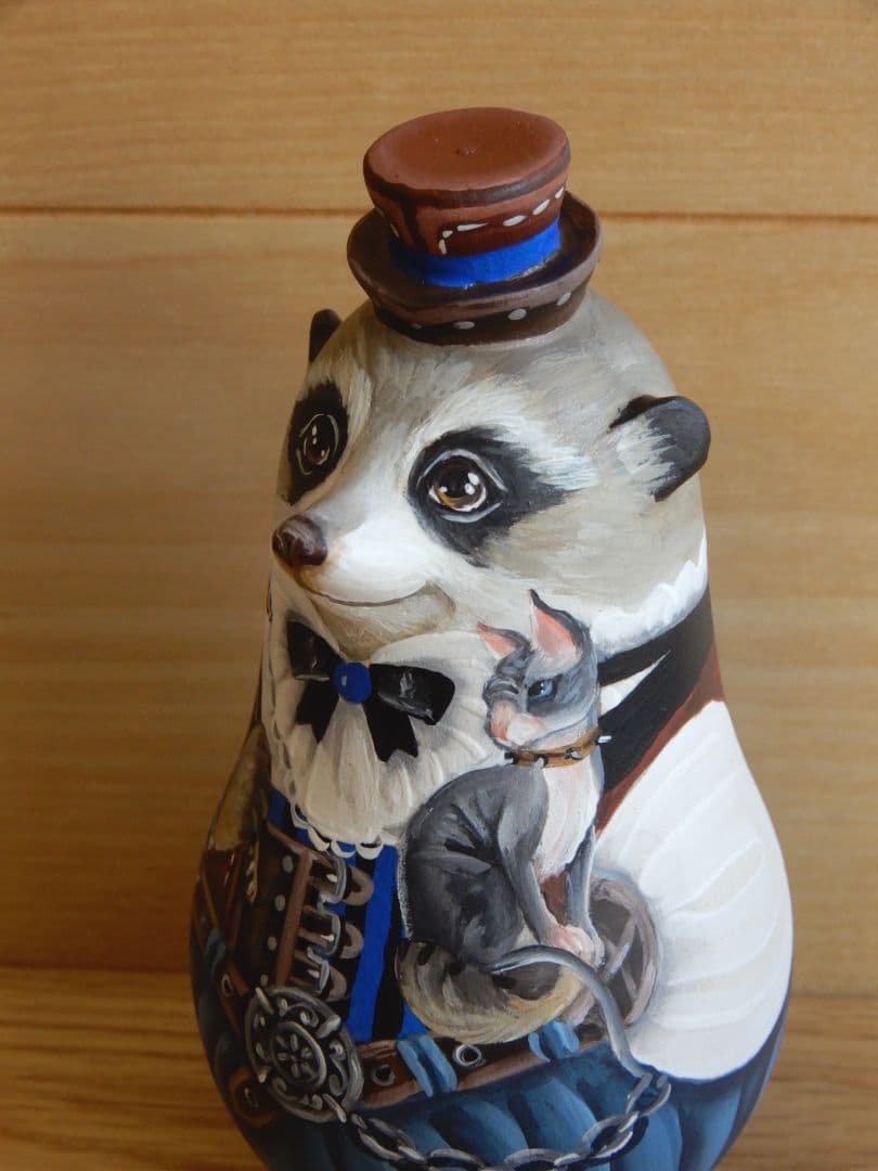 スヴェトラーナ・ニコラエヴァ　単体人形ペア　～ミーアキャット～　マトリョーシカ