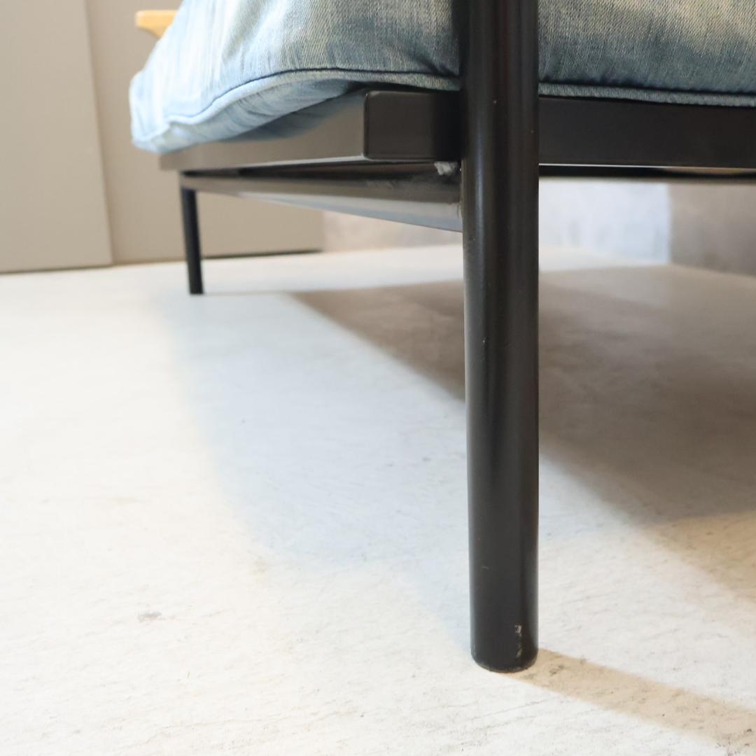 WTW ダブルティー TISMO デニム 2人掛けソファ ラブソファ 西海岸風