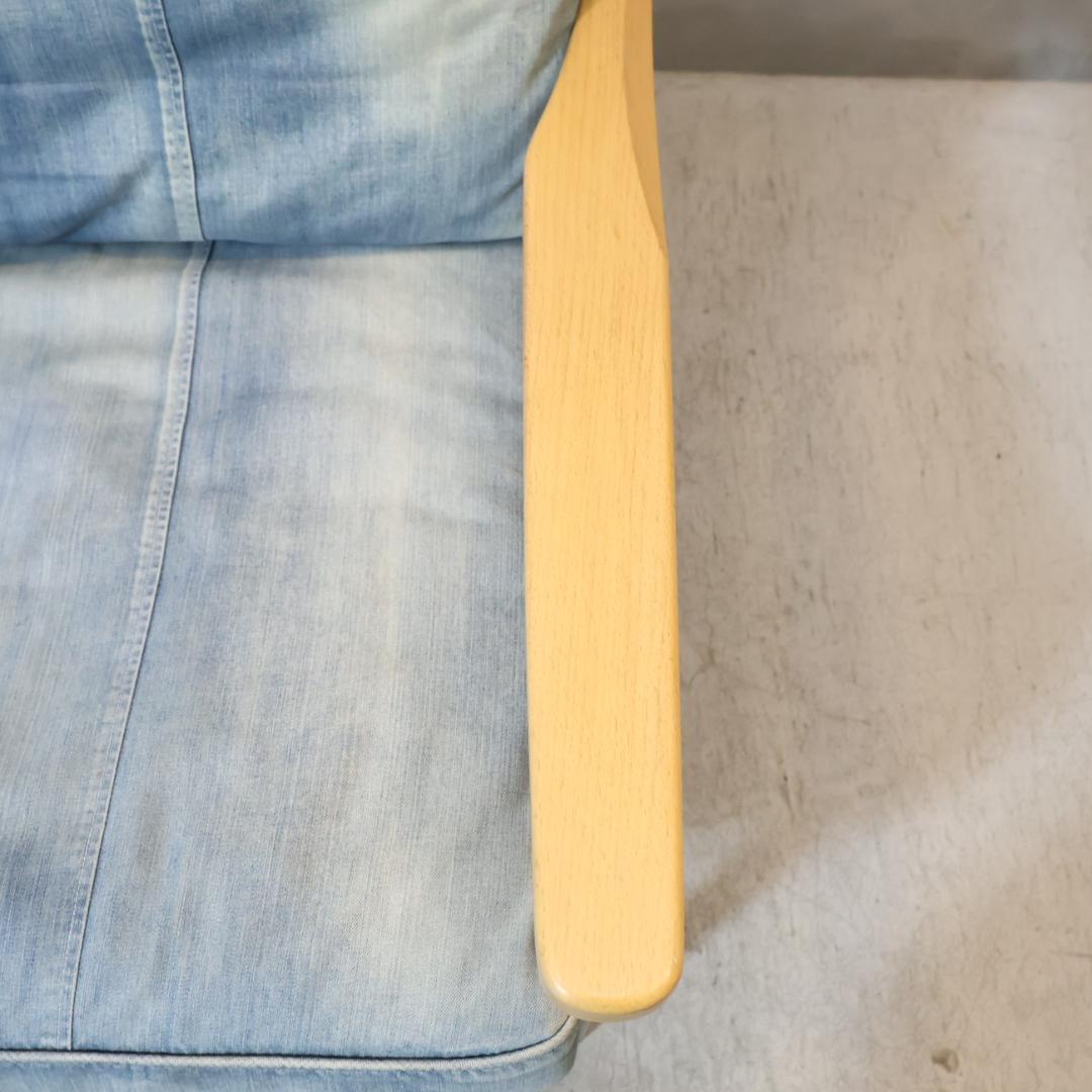 WTW ダブルティー TISMO デニム 2人掛けソファ ラブソファ 西海岸風