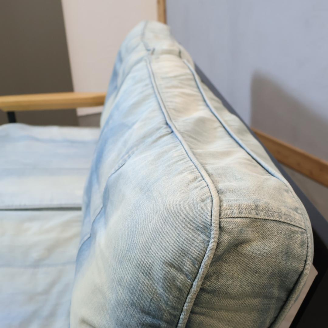 WTW ダブルティー TISMO デニム 2人掛けソファ ラブソファ 西海岸風