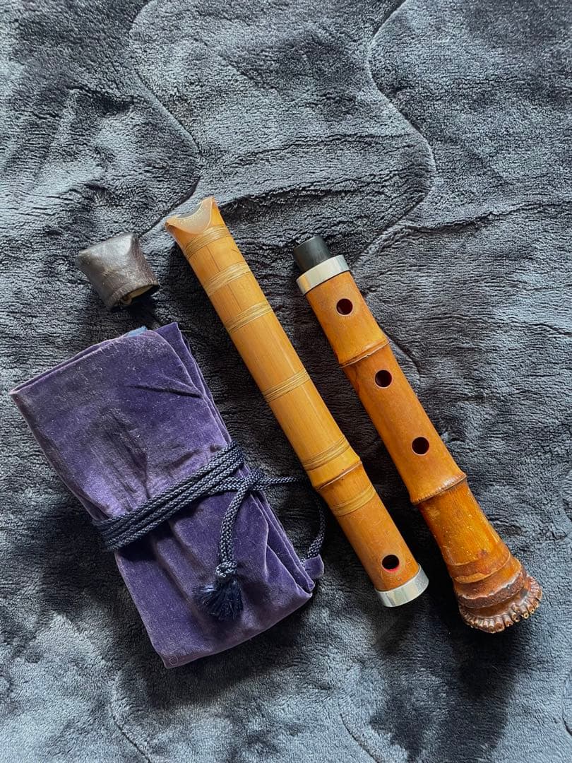 【竹仙銘】都山流尺八 -1尺8寸管-