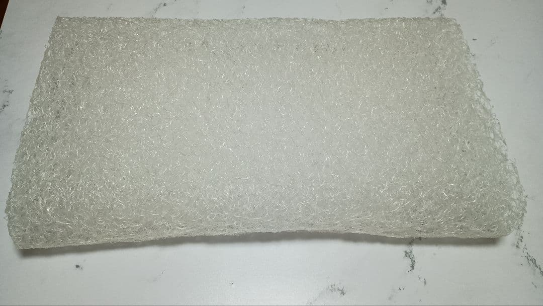 BRAINSLEEP メッシュ枕 透明 長方形