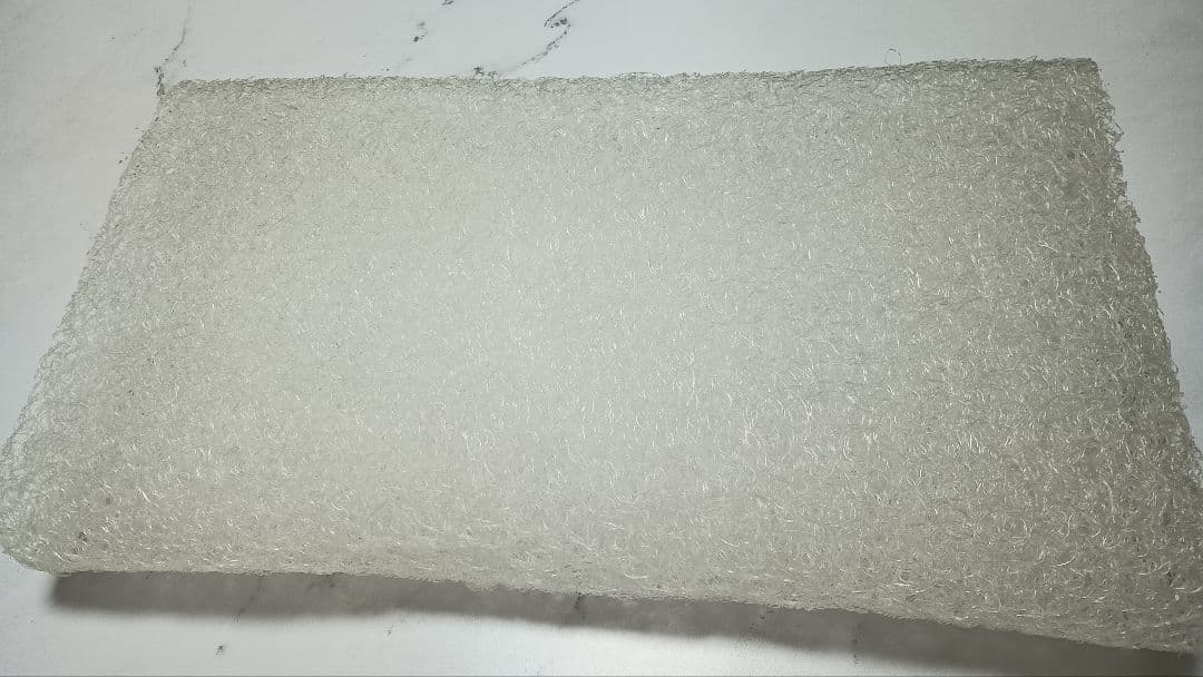 BRAINSLEEP メッシュ枕 透明 長方形