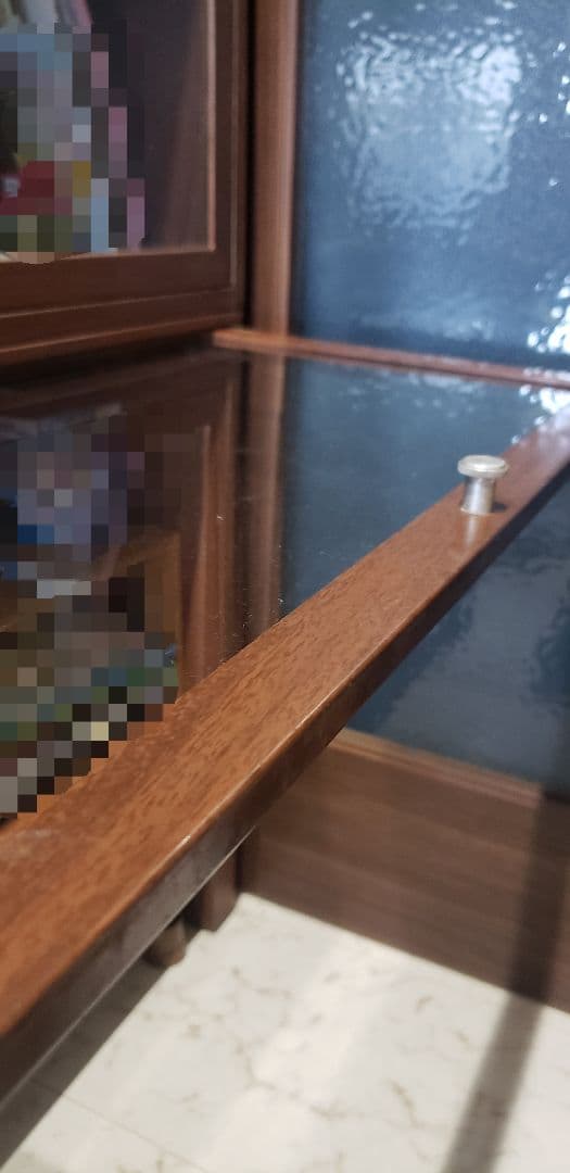 【直接引取】レトロ　アンティーク　ショーケース【ガラス窓】