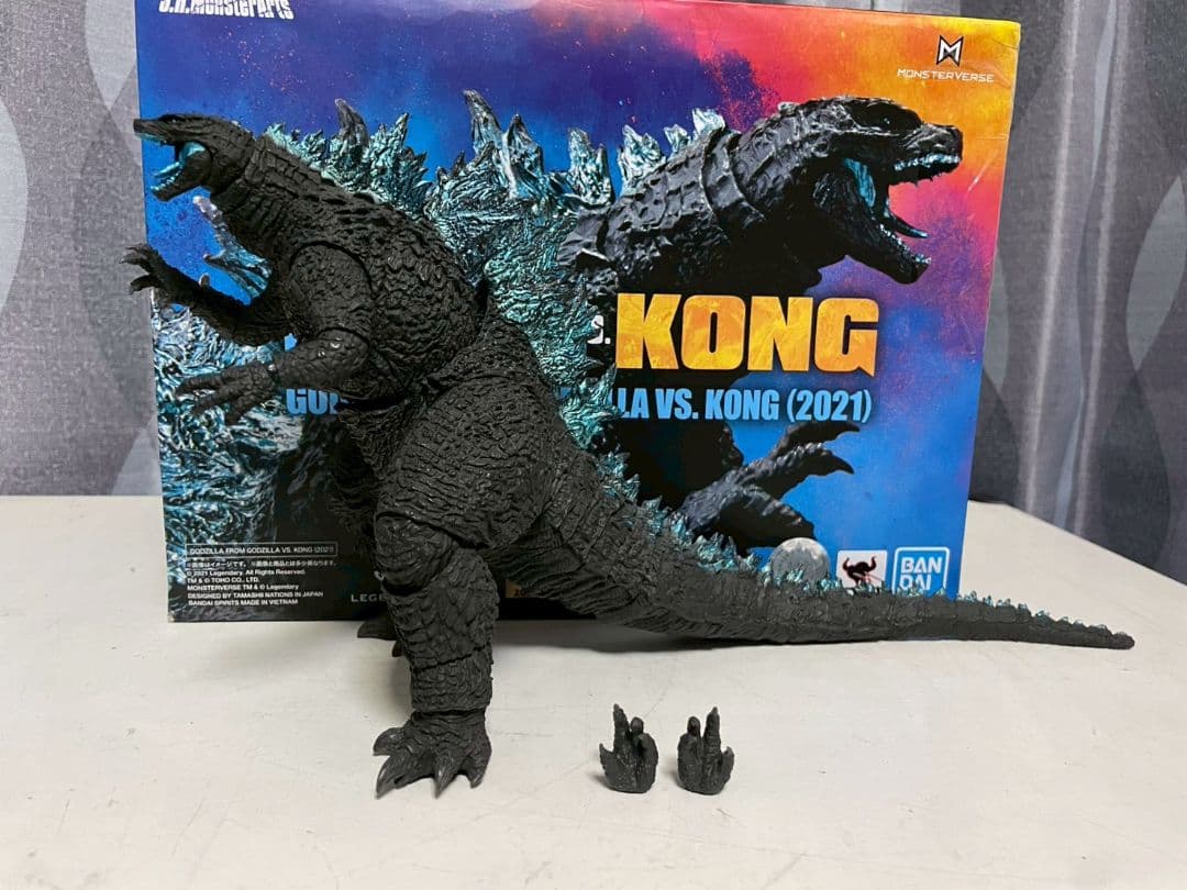 ゴジラ2021&メカゴジラ2021 SH.モンスターアーツ【中古】箱いたみ