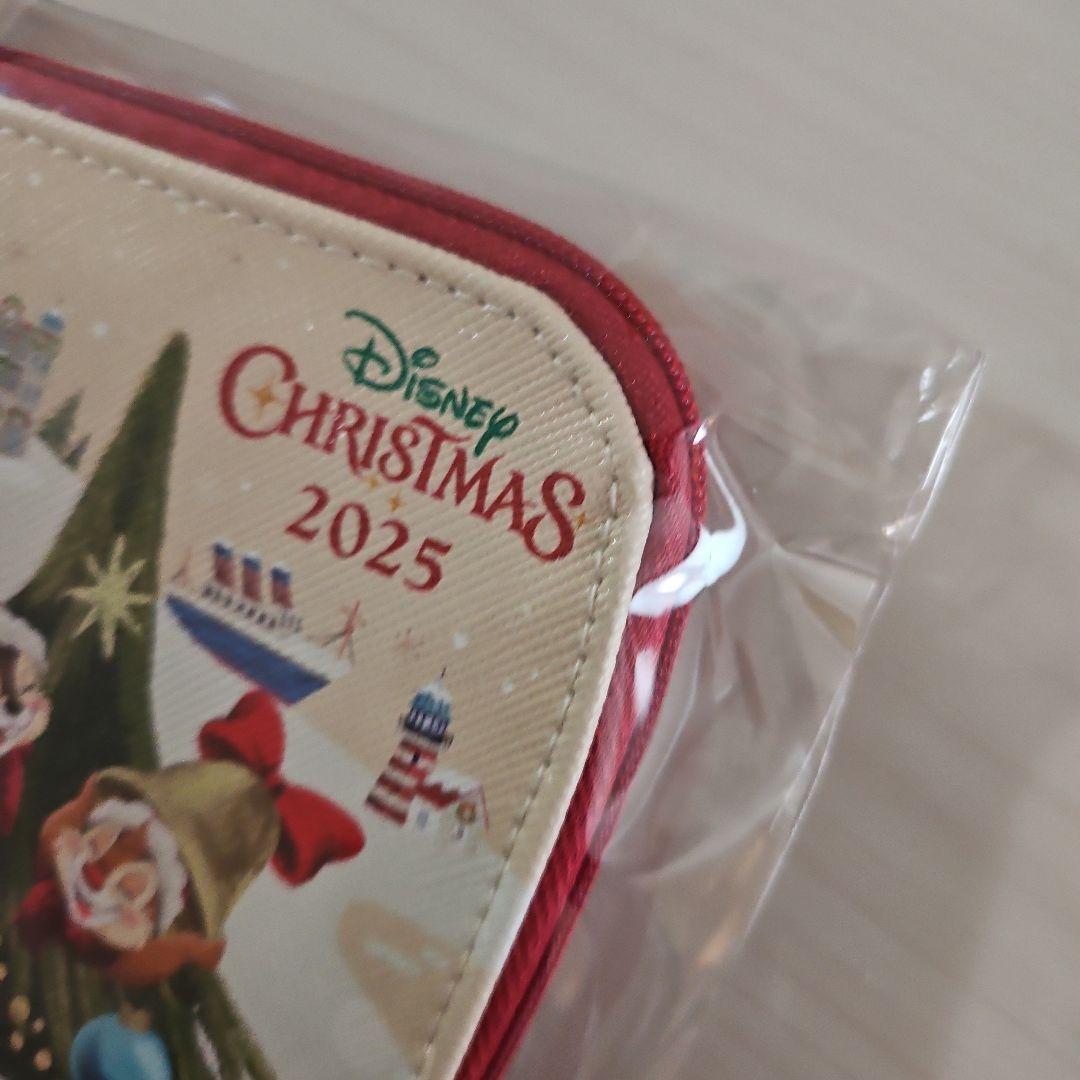 ➁東京ディズニーリゾート クリスマス 2025 ポーチ 財布 オフィシャル