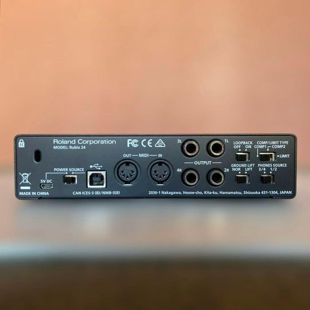 Roland Rubix24 USB Audio Interface（中古）