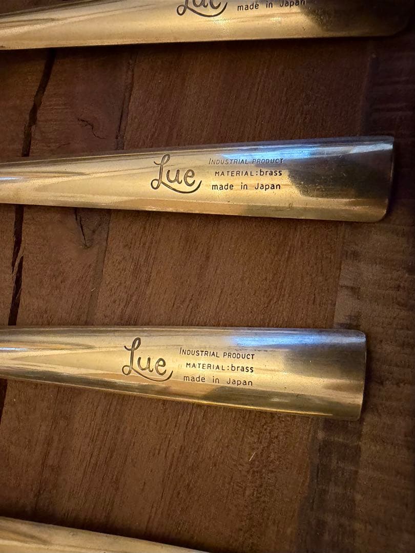 Lue真鍮ディナーセット　カトラリー　2セット　おもてなし