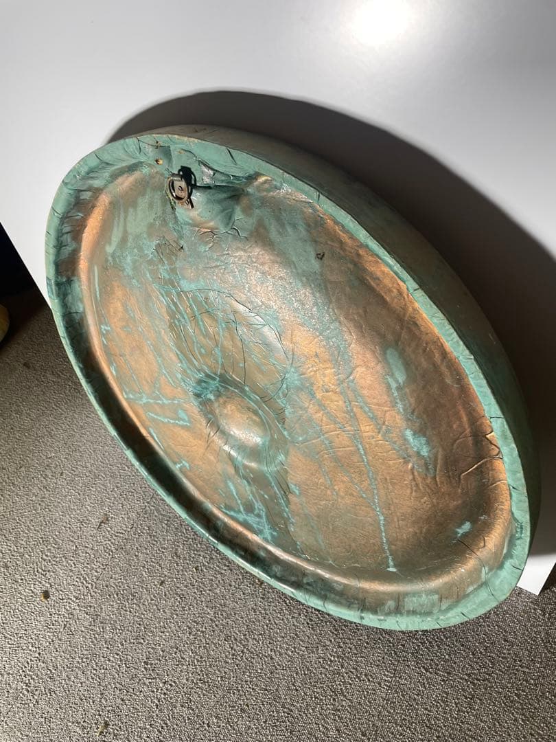 ミケランジェロ 盾 レプリカ ブロンズ調 大型壁掛け美術装飾 - メルカリ