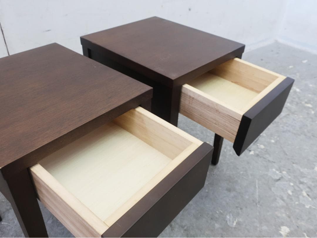 ケユカ/KEYUKA アイセルナイトテーブル 2台セット