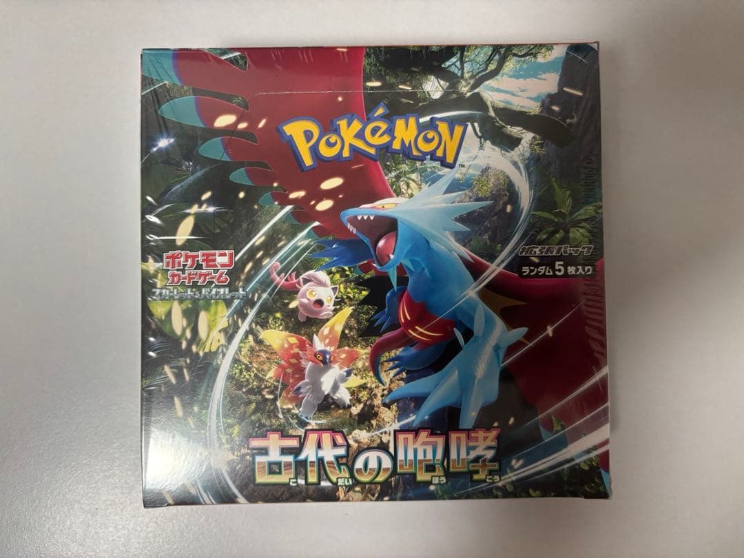 新品・シュリンク付未開封BOX】ポケモンカードゲーム 古代の咆哮1BOX