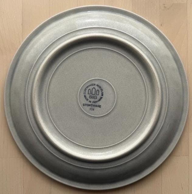 クイストゴー B＆G ティーマプレート21cm 3枚セット