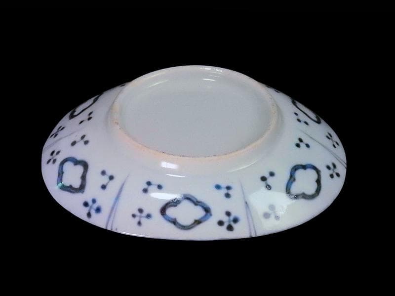 古伊万里 染付 墨弾き 梅に山村の図 手塩皿 A961AS-CWi - メルカリ