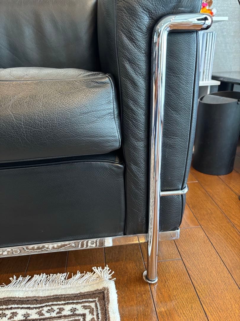 美品　LC2 カッシーナ　正規品　1人掛け　ソファ　ブラック