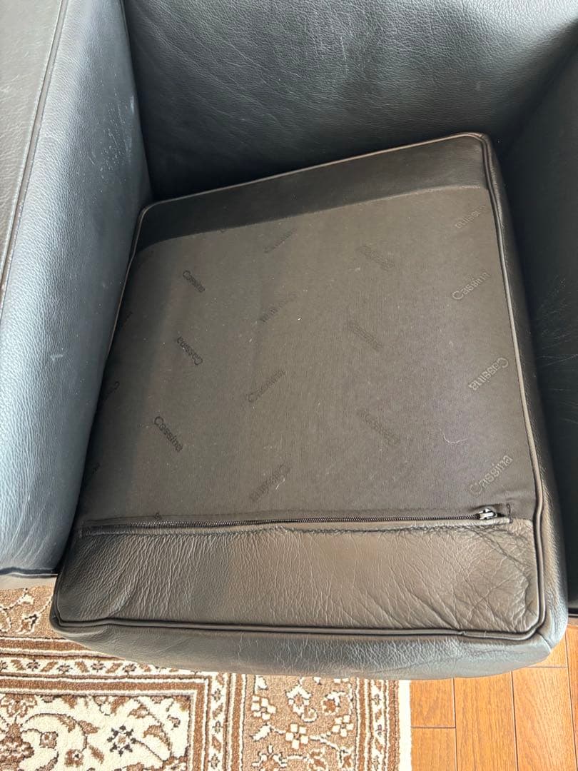 美品　LC2 カッシーナ　正規品　1人掛け　ソファ　ブラック