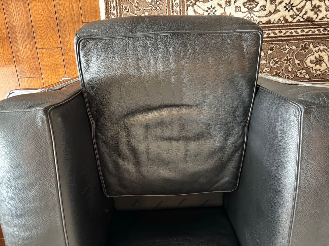 美品　LC2 カッシーナ　正規品　1人掛け　ソファ　ブラック