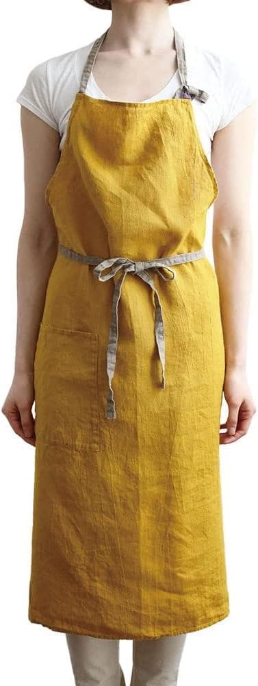 リーノエリーナ Lino e Lina フルエプロン