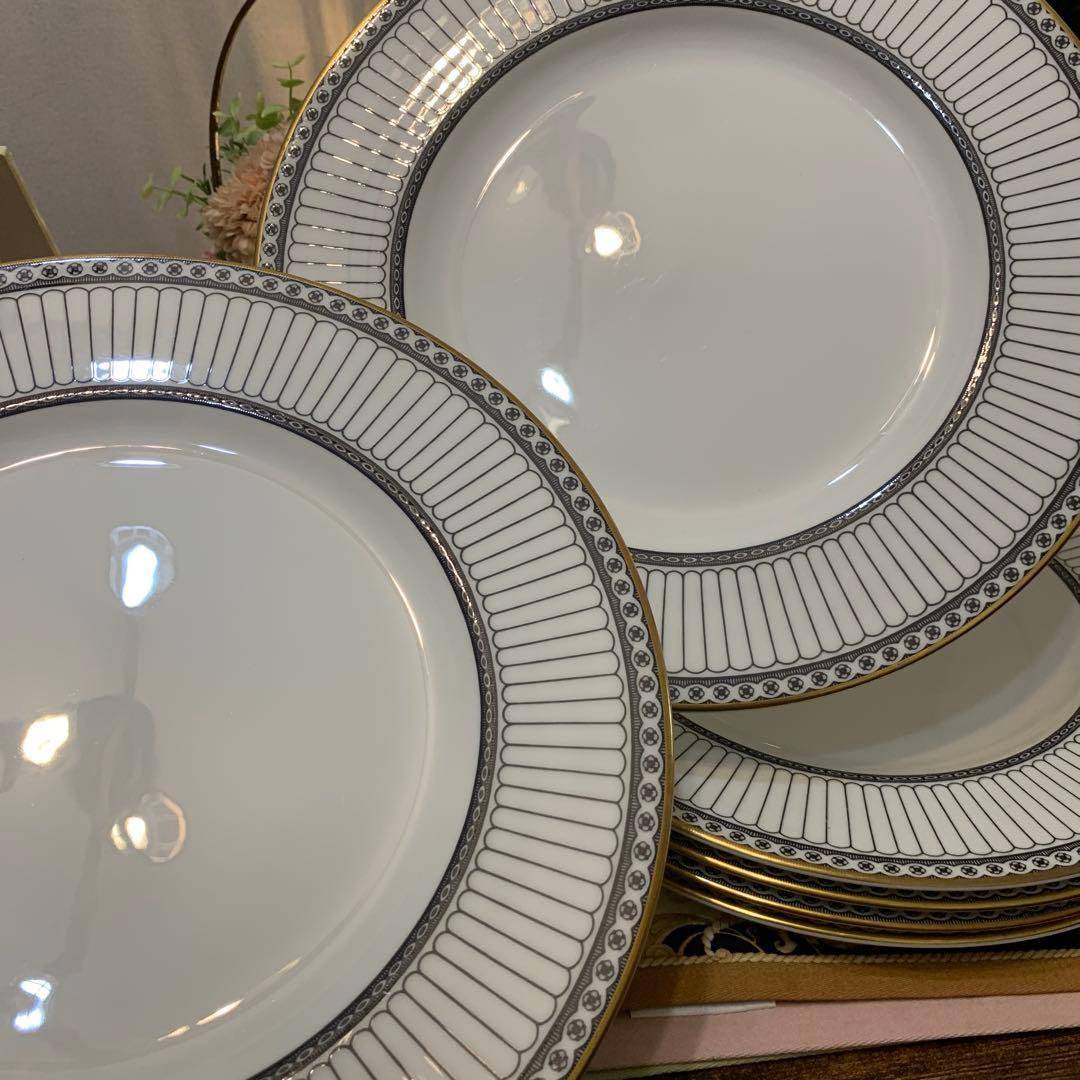 ウェッジウッド コロネード　ユーランダー　27cmディナープレート　大皿6枚