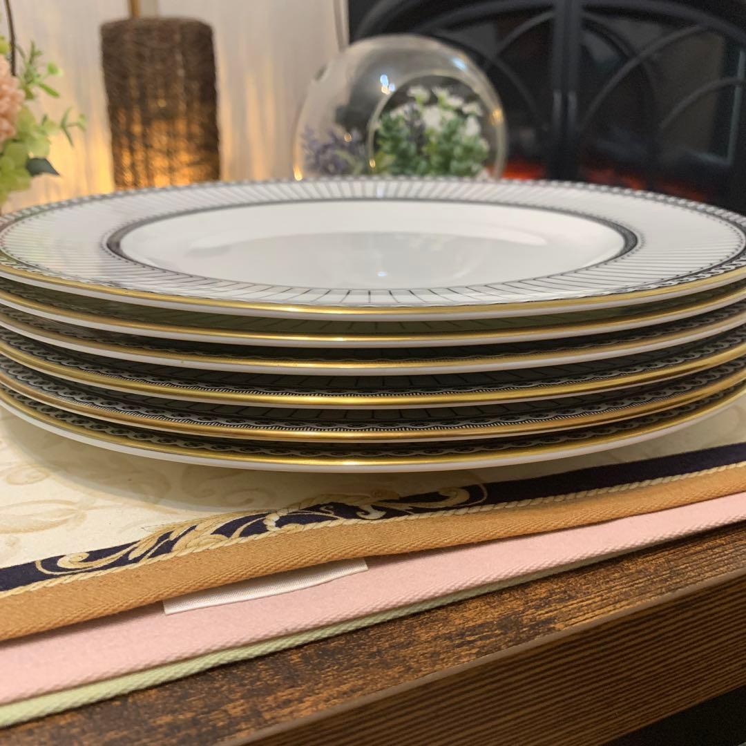 ウェッジウッド コロネード　ユーランダー　27cmディナープレート　大皿6枚