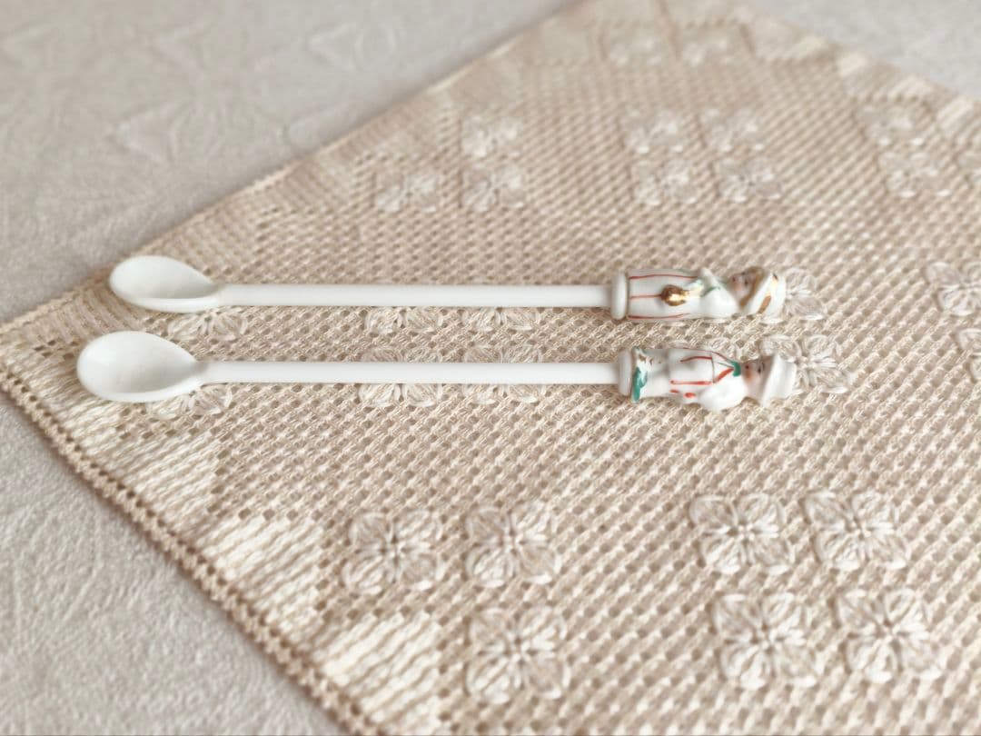 【meryukiさま】vintage spoon ❀ 女の子の マドラースプーン