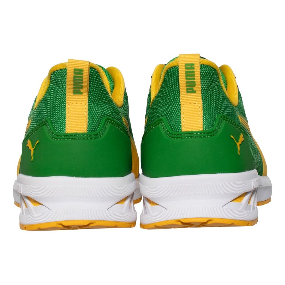 プーマ安全靴#64.408 28.0cmグライドグリーンディスクロー