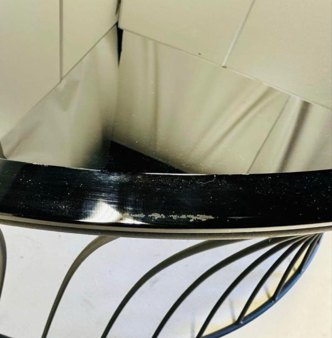 ガラス天板テーブル