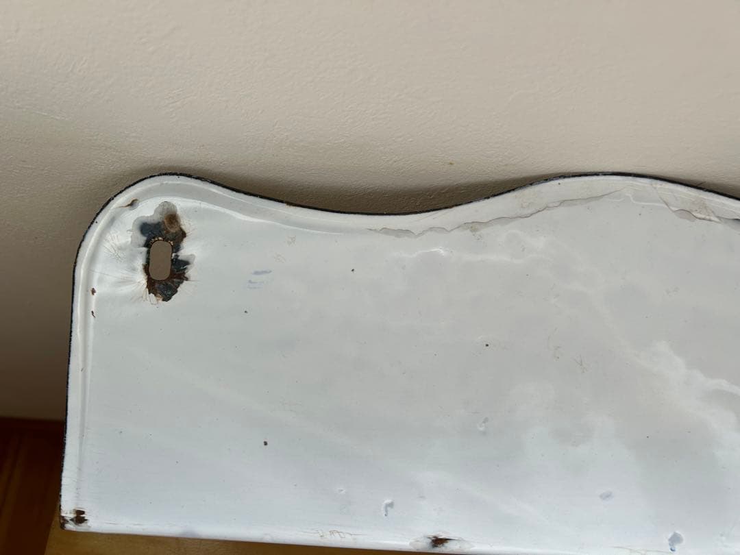 大幅値下げ！アンティーク　ホーロー　サボンラック