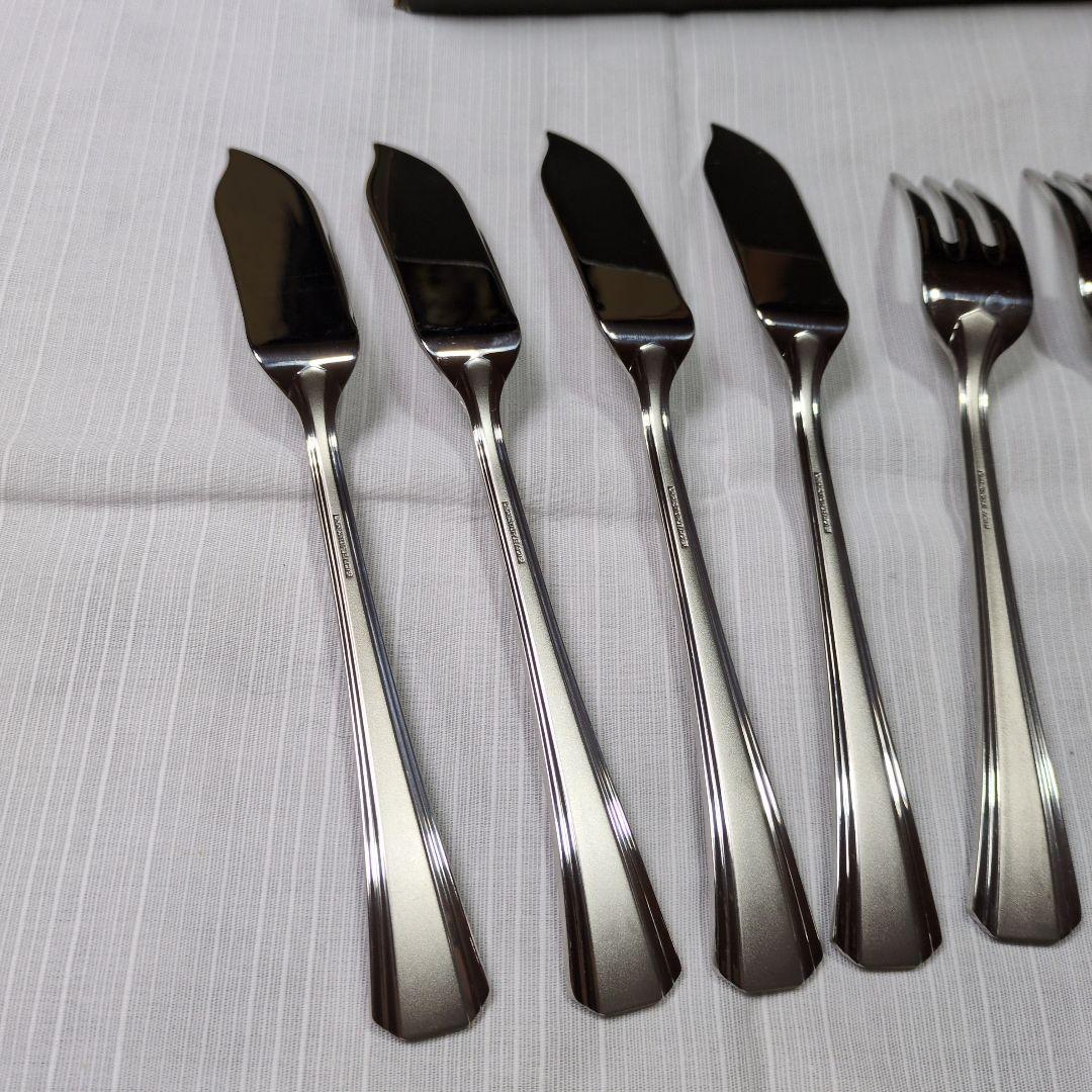 美品 クリストフル フィッシュナイフ&フォーク 4セット