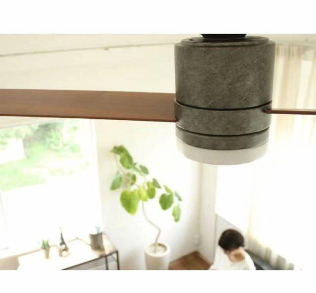 新品未使用阪和 LEDシーリングファン グレー JE-CF005M-GY