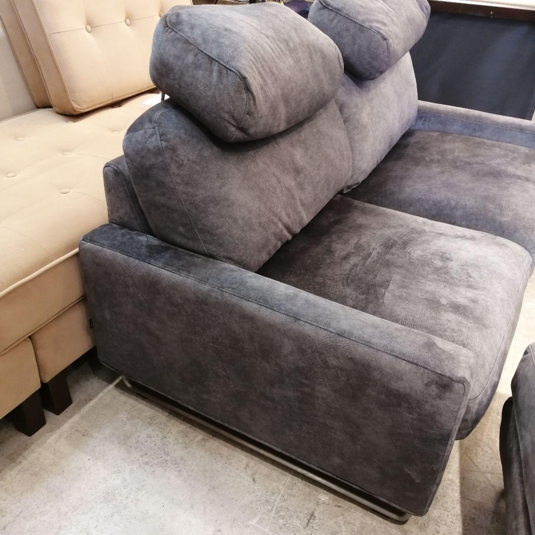 大特価【美品】 ブロッコ BLOCCO 2人掛け カウチ オーダー ソファ グレ