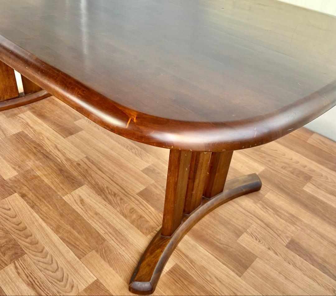 643 TOYOファニチャー ダイニングテーブル リビング ウォルナット a