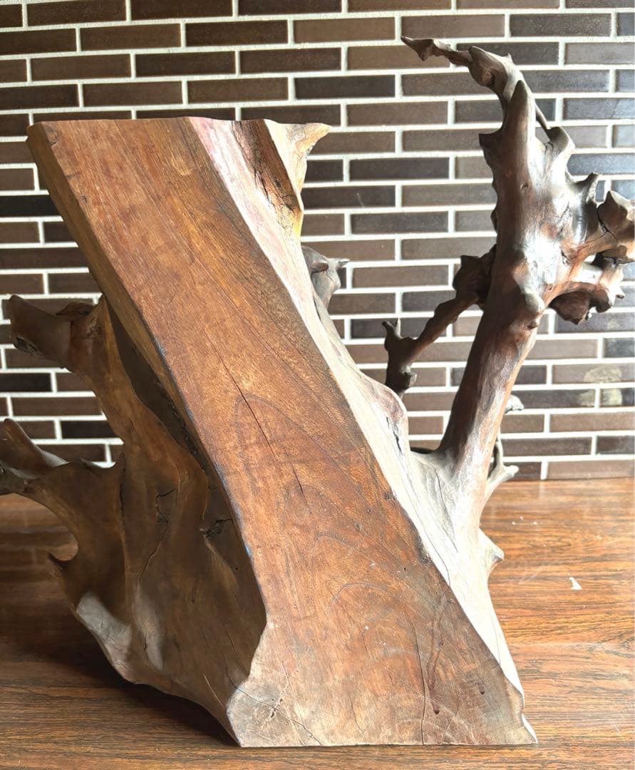 天然木の置物 オブジェ インテリア　貴重品