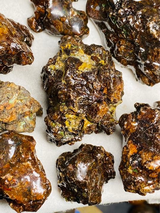 パラサイト隕石　原石　301g メテオライト　隕石　石鉄隕石