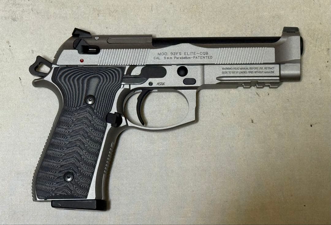 HW樹脂製 WA ベレッタ M92FS ブリガディア エリート 最強 訳有 美品