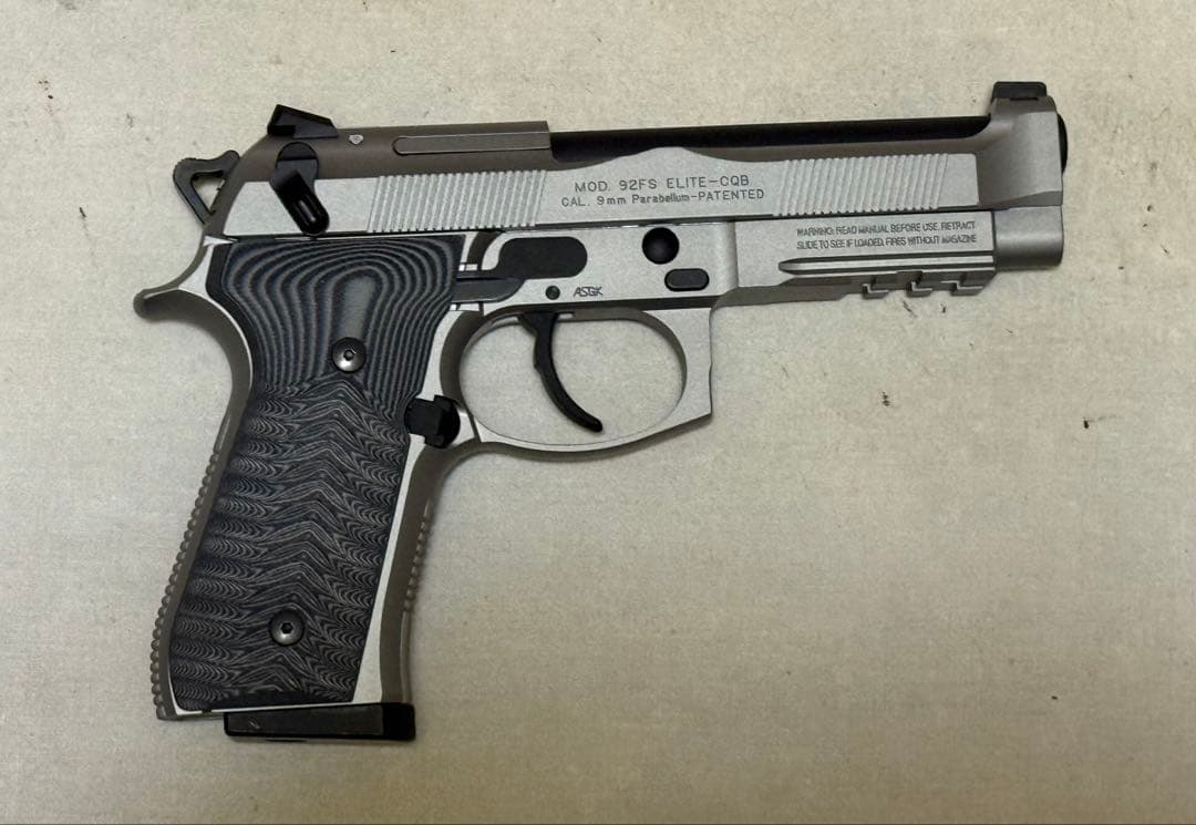 HW樹脂製 WA ベレッタ M92FS ブリガディア エリート 最強 訳有 美品