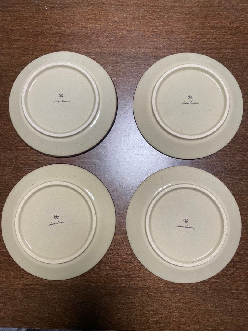 リサラーソン・益子焼・お皿・ねこ・北欧