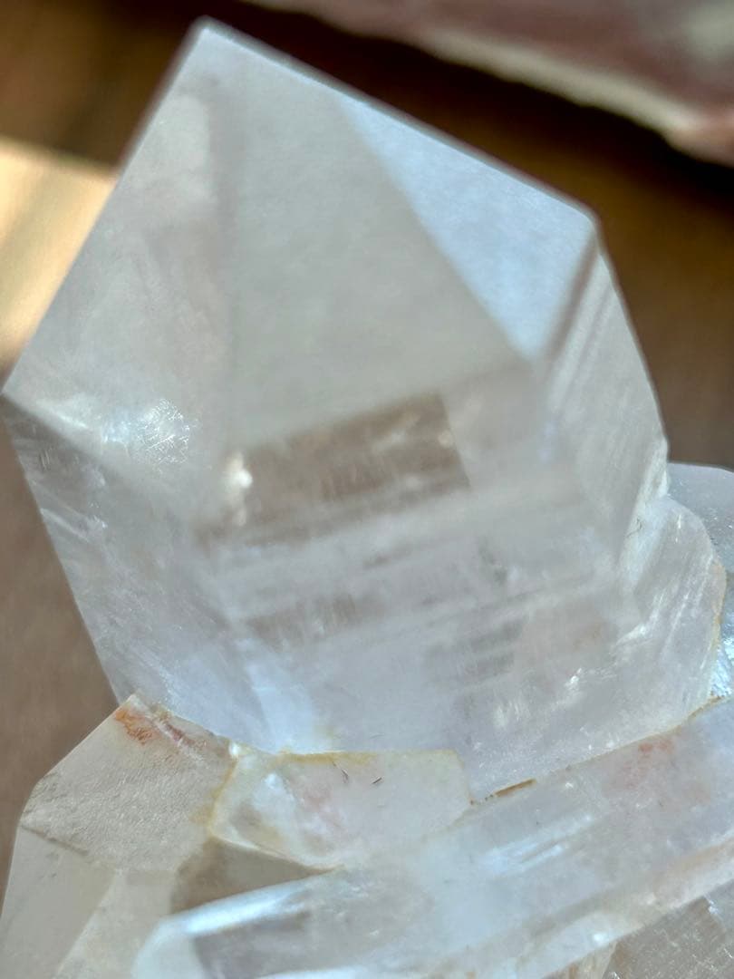 マニカラン水晶　クラスター　天然石　置物