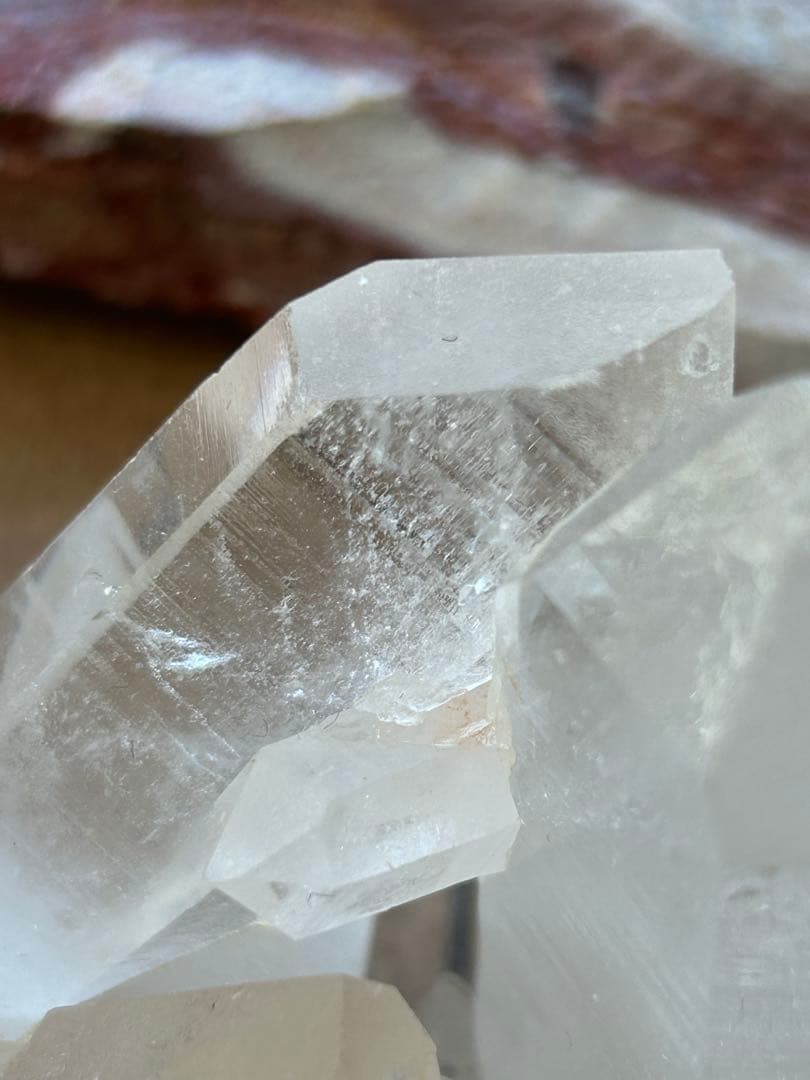 マニカラン水晶　クラスター　天然石　置物