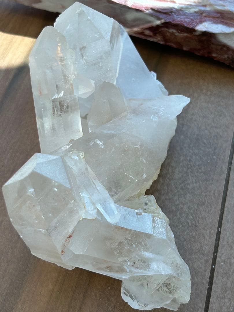 マニカラン水晶　クラスター　天然石　置物