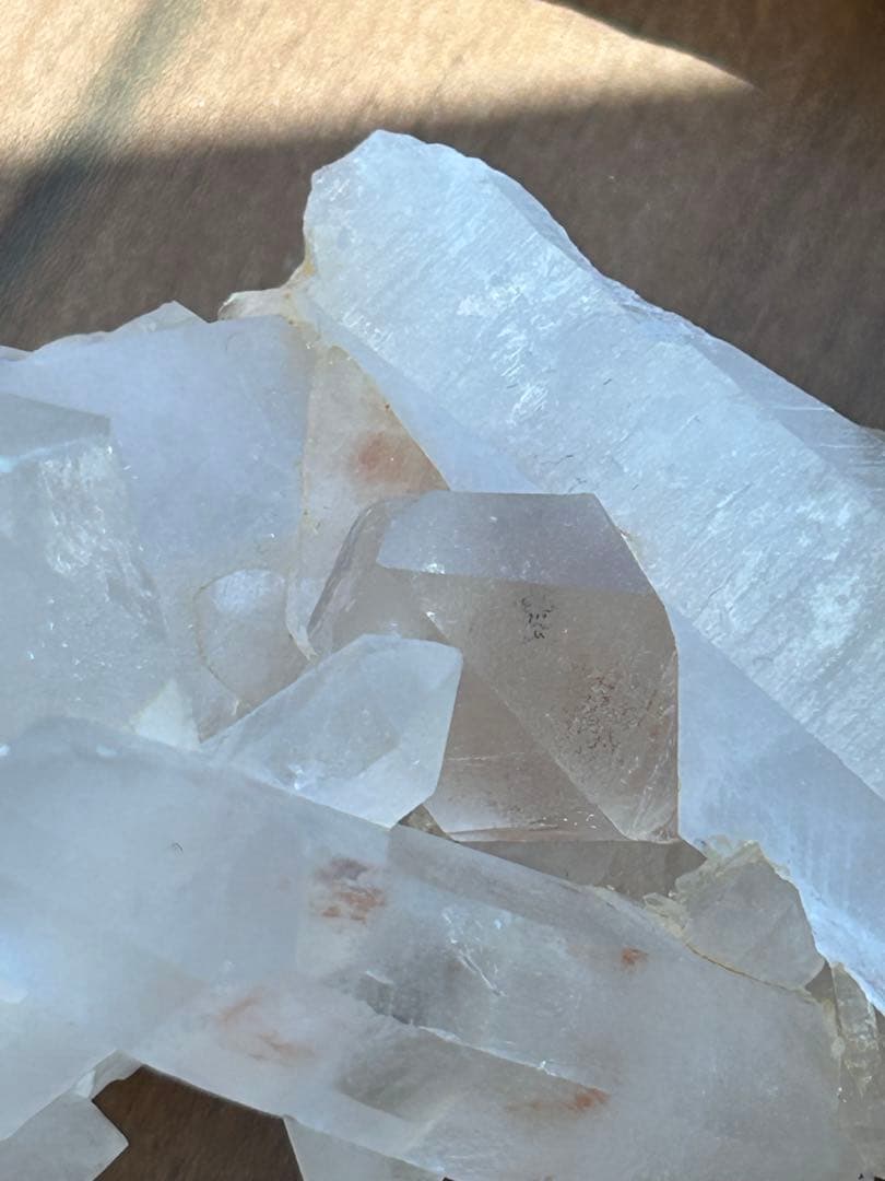 マニカラン水晶　クラスター　天然石　置物