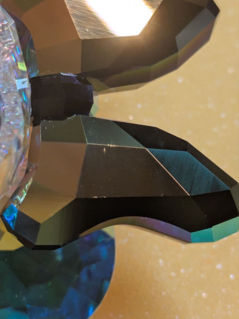 スワロフスキー Disney100周年 ミニー クリスタルオブジェ