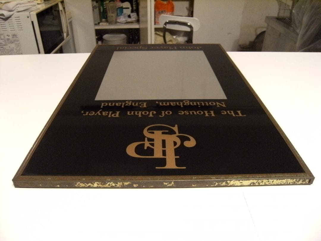 昭和レトロ 旧車 F1 タバコ ジョンプレイヤースペシャル JPS パブミラー