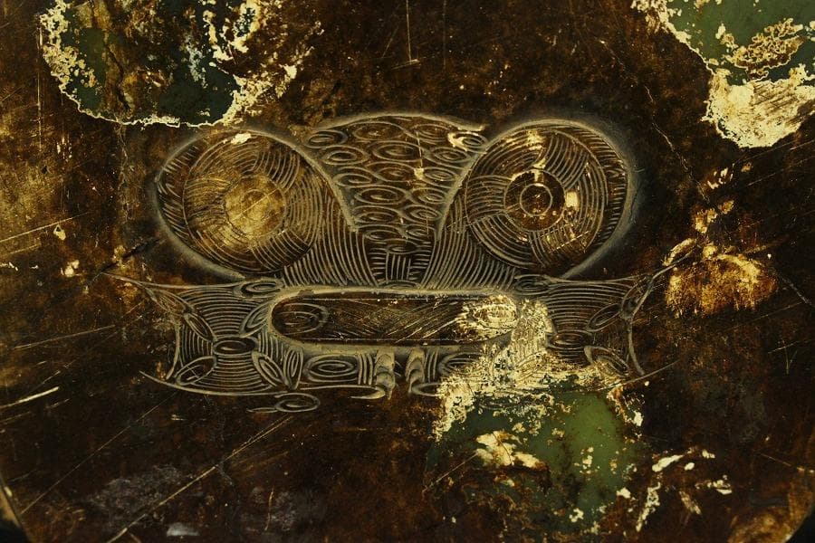 中国美術 玉石 刻 祭具 古代(A885)